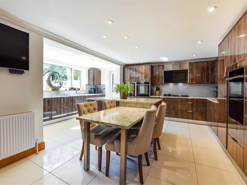 Modern fitted kitchen