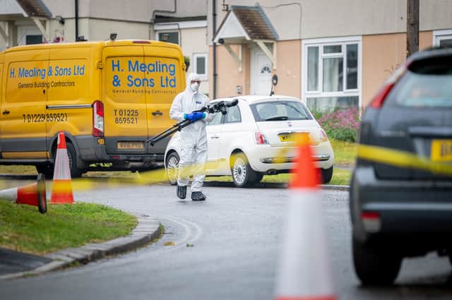 Officers arrived at the scene within minutes of the first call being received and an investigation into the incident is already being carried out, led by the Major Crime Investigation Team. (Photo credit: Daniel Jae Webb/SWNS)