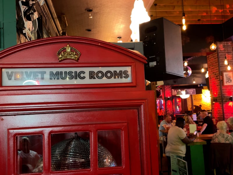 This is an independent venue on Broad Street trading for more than 20 years. At the weekend the venue comes alive with live DJ’s - when the upstairs night club Sugarsuite opens its door. (Photo - Local TV)