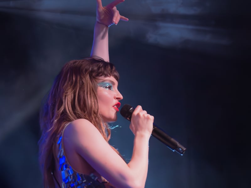 CHVRCHES played an electric set at Barrowlands on June 10