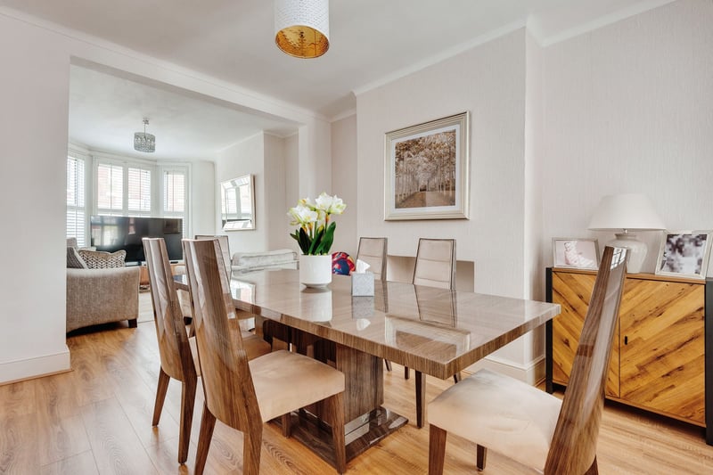 There is also an “open plan dining room again, with immaculate presentation”. 