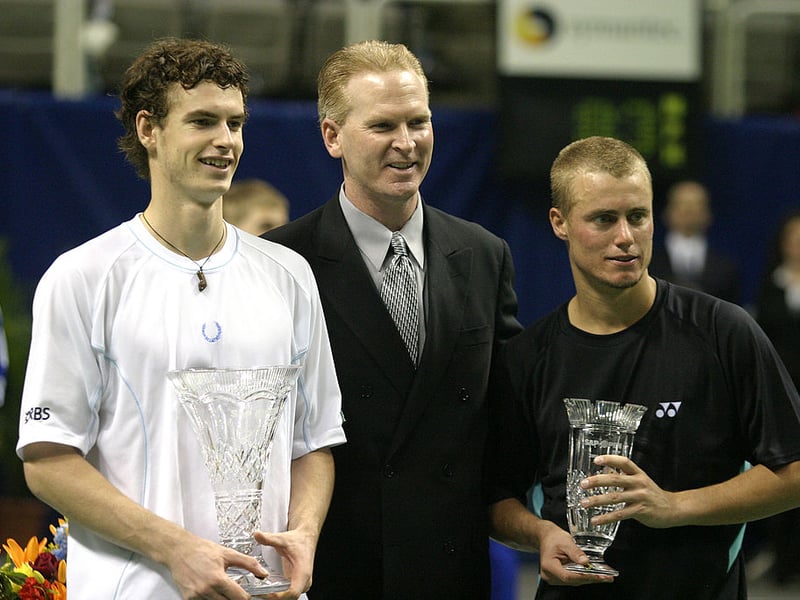 Andy Murray's first singles ranking title came when he defeated Lleyton Hewitt in the final of the SAP Open in San Jose, California. At 18 years old, Murray became the youngest person to win the SAP Open since Michael Chang in 1988.