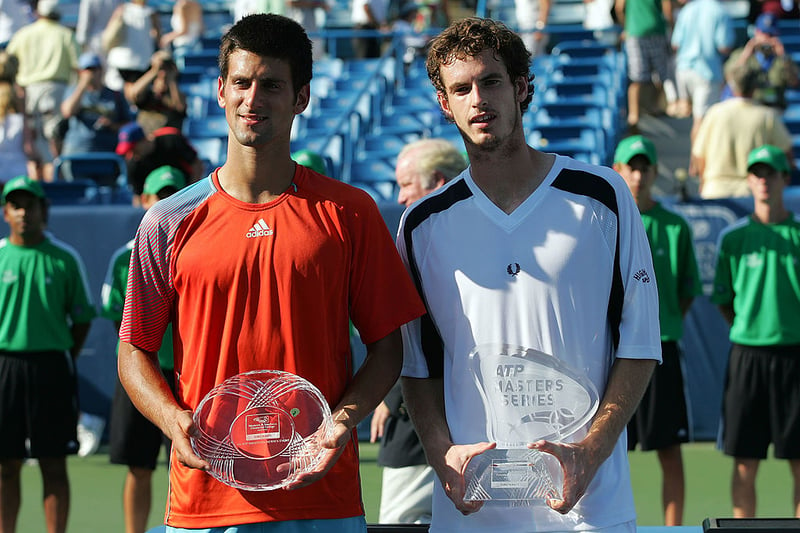 A rare straight sets final win over future GOAT Novak Djokovic handed Murray the 2008 Western & Southern Financial Group Masters at the Lindner Family Tennis Center in Cincinnati, Ohio.  