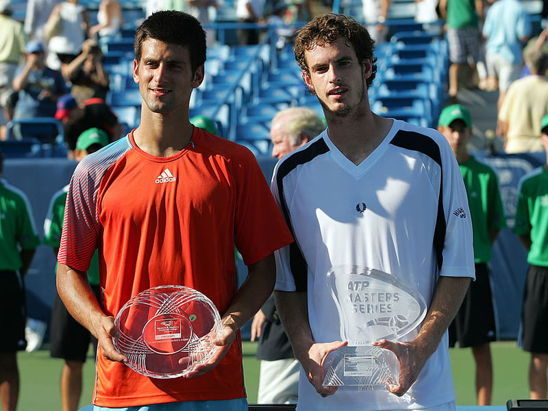 A rare straight sets final win over future GOAT Novak Djokovic handed Murray the 2008 Western & Southern Financial Group Masters at the Lindner Family Tennis Center in Cincinnati, Ohio.