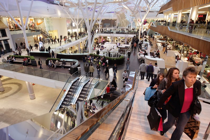 The huge Westfield White City shopping centre of course has a Primark. The nearest station is Wood Lane, on the Hammersmith and City adn Circle lines, but Shepherds Bush is also nearby. (Photo by Oli Scarff/Getty Images)