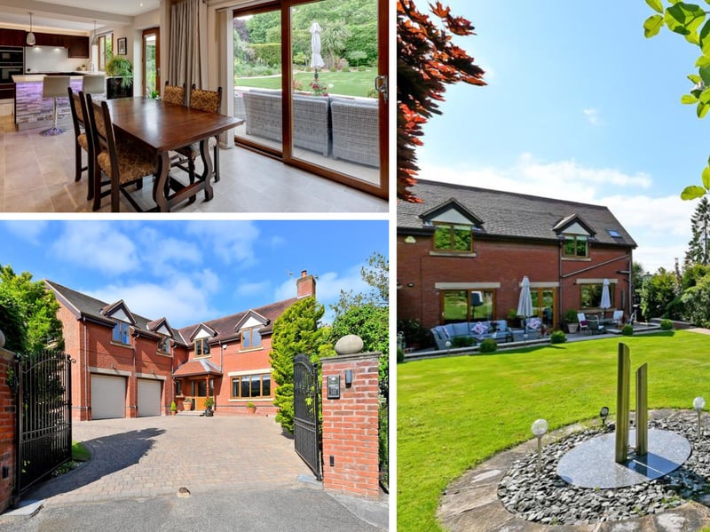 This £1,225,000 Dore home is up for sale through Blenheim Park Estates.
