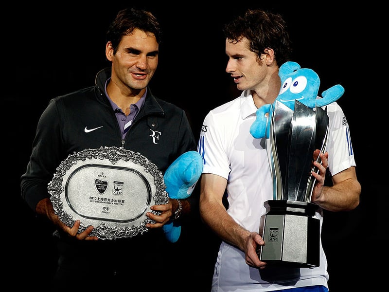 Roger Federer was once again the beaten finalist at Murray won his second tournamnet of 2010 - the Shanghai Rolex Masters at the Shanghai Qi Zhong Tennis Center.