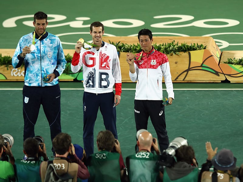 Murray made it two golds in a row at the 2016 Olympic Games in Rio de Janeiro - relegating Martin Del Potro of Argentina to silver position.