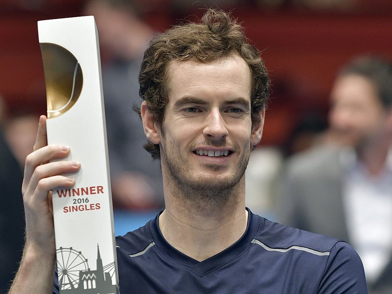 A second ATP Erste Bank Open Tennis tournament in Vienna added to Murray's bulging trophy cabinet in 2016 - with a win over Jo-Wilfried Tsonga in the final.