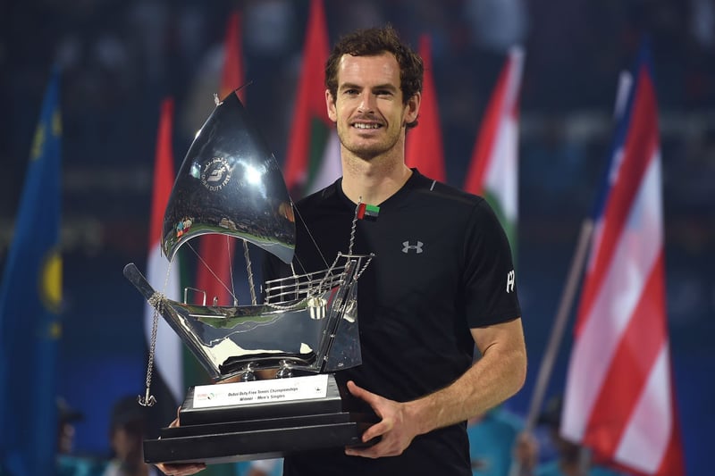 Murray's sole title in 2017 came with a a final win over Fernando Verdasco of Spain at the ATP Dubai Duty Free Tennis Championship in Dubai, United Arab Emirates.