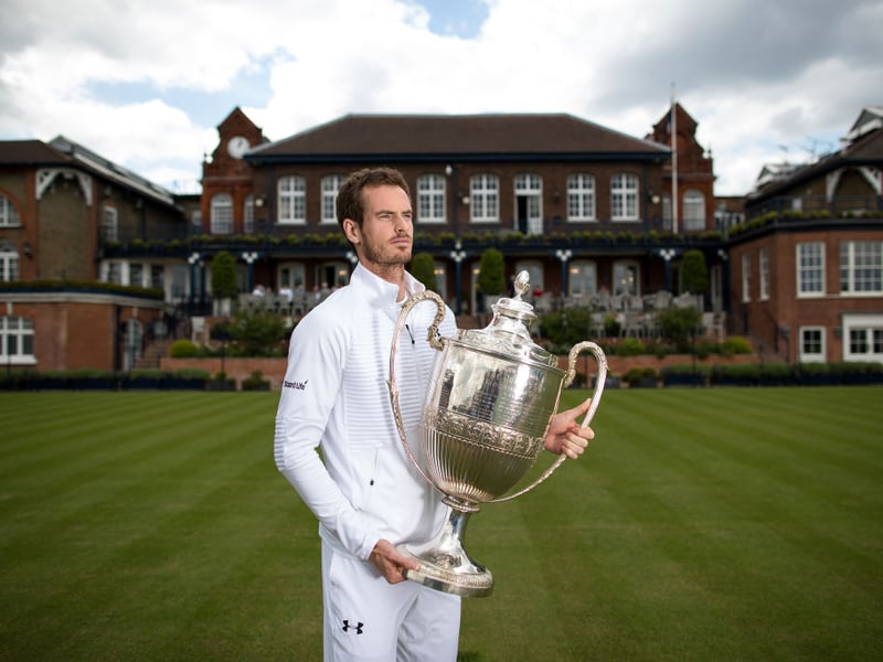 Murray won his fifth and final Queen's Club title in 2016 - a record in the tournament's history. He defeated Milos Raonic in the final.
