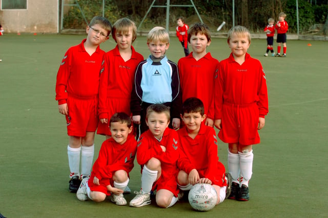 Grange Park Primary School team. Looking proud in their 2011 kit.