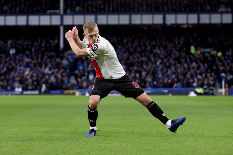 Most valuable player: James Ward-Prowse - £32.6m