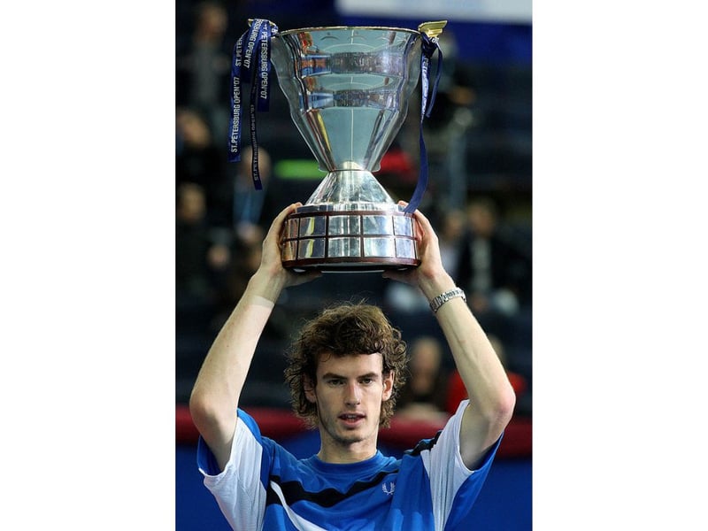 Andy Murray's second singles tournament win of 2007 came in the St. Petersburg Open, where he beat Spain's Fernando Verdasco in the final.