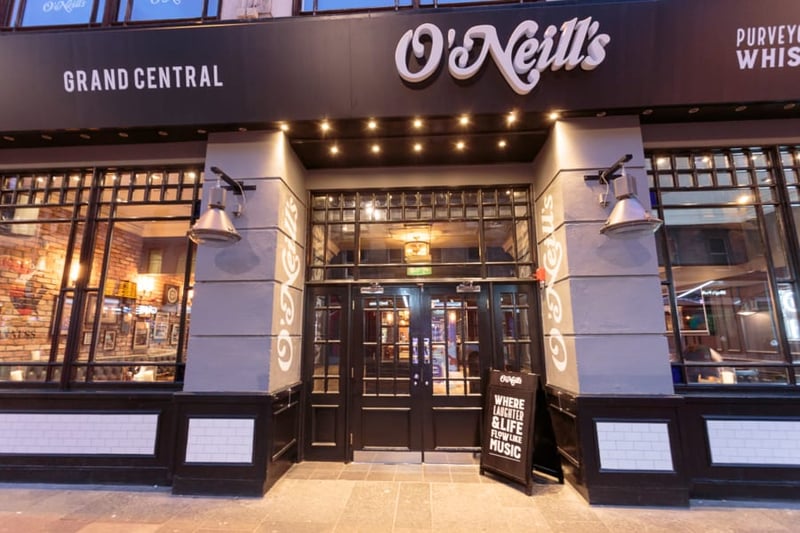 Over in the Merchant City, we have O’Neill’s - a pub well worth visiting if you’re in the area!