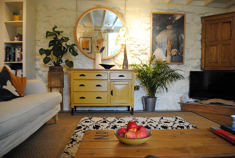 Denise is an artist who has used her new island home as inspiration for her work.
