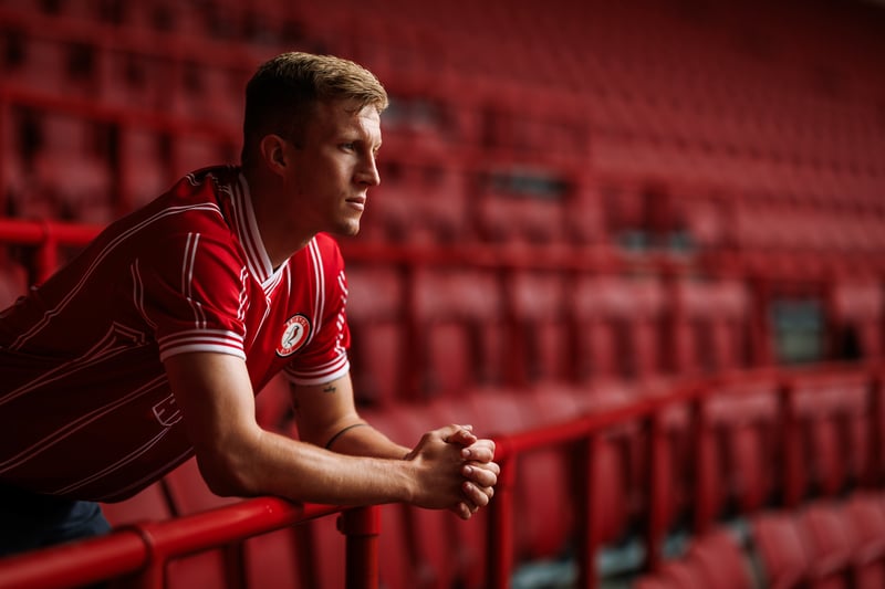 Ross McCorie had his first taste of visiting Ashton Gate - his new home. (Image: Rogan/Fever Pitch)