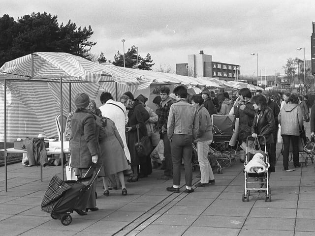 It's the Peterlee Open Market in 1982.