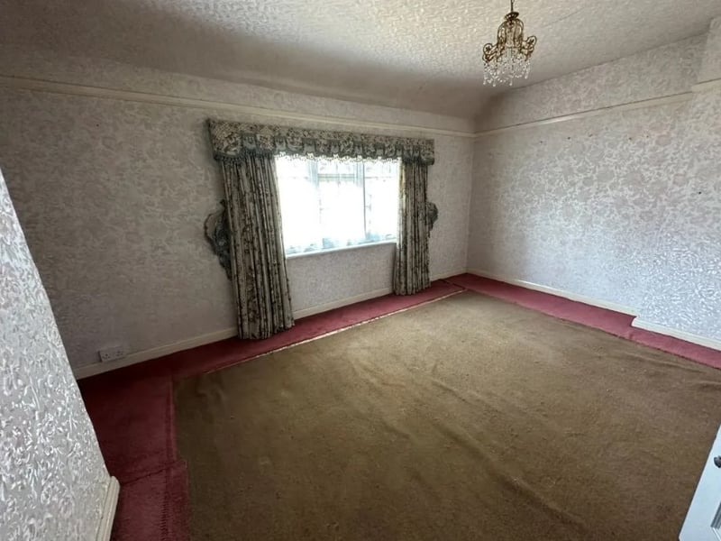 The first bedroom is a great size and has a large window