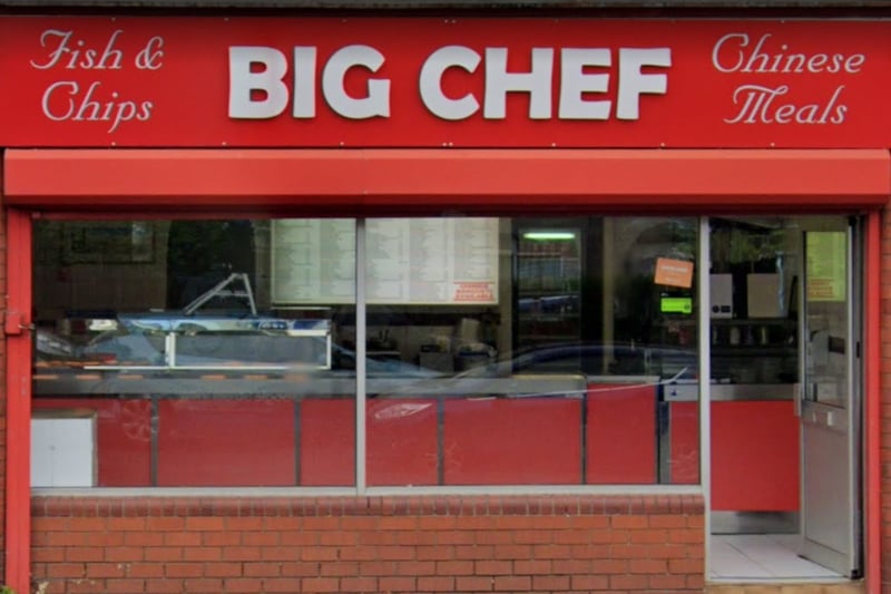 Big Chef has a 4.5 ⭐ rating on Google Reviews from 43 reviews and was handed five stars by the Food Standards Agency in March 2022.