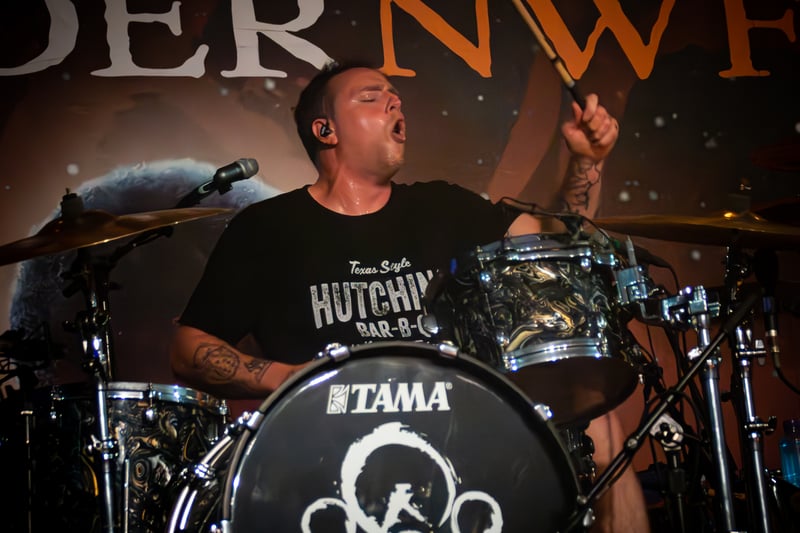Josh Eppard on drums