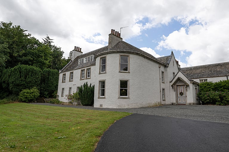 The imposing Manor House dates back to the 16th century.