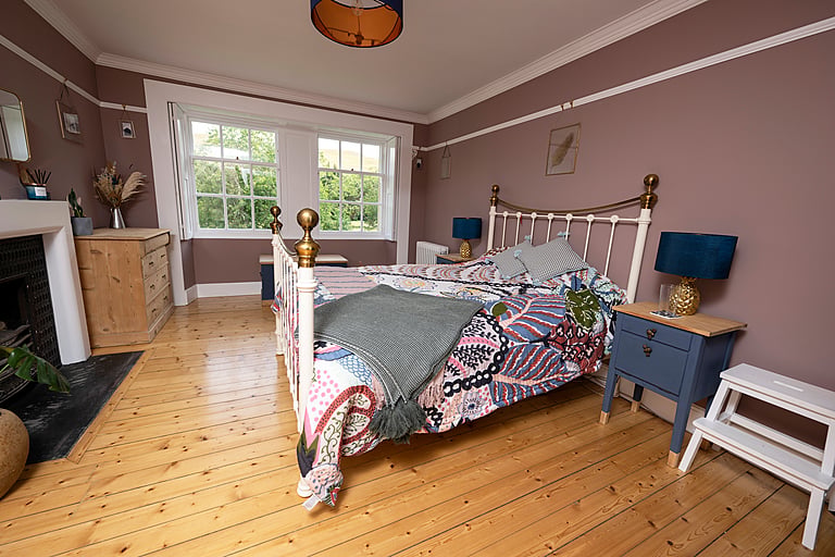 Looking at the immaculate interior, it's hard to believe that when the family bought the house it was ridden with damp and in pretty dreadful condition.