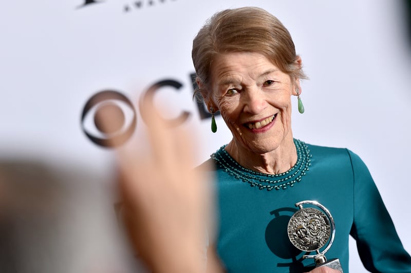 Glenda Jackson, winner of the Tony Award for Best Performance by an Actress in a Leading Role in a Play for Edward Albee’s Three Tall Women  in 2018 in New York.  (Photo by Mike Coppola/Getty Images for Tony Awards Productions)