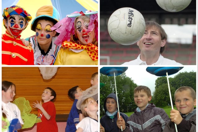 Juggling talent on show and let's see if you can recall any of these scenes.