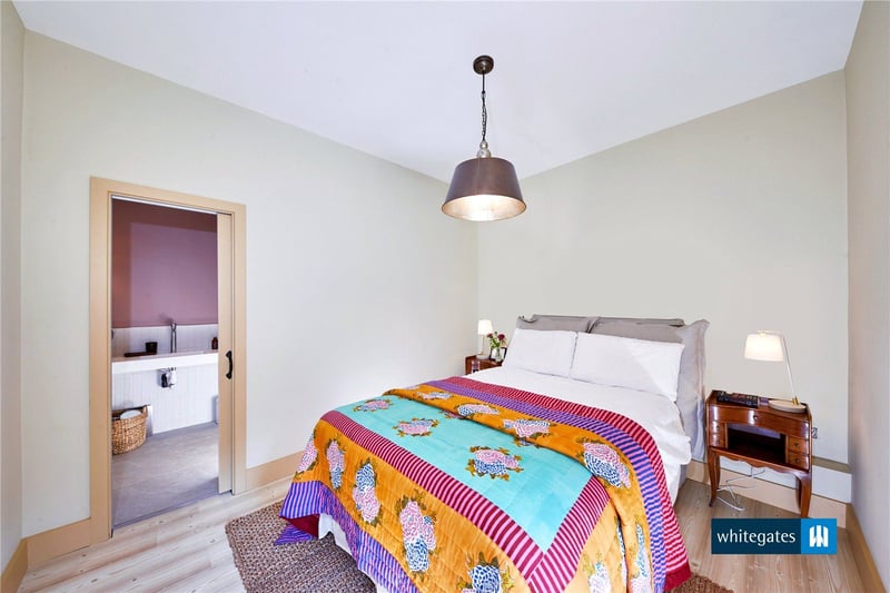 Pictured is one of the gorgeous properties three generously-sized bedrooms.