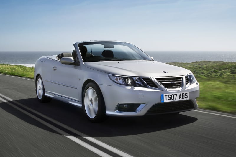 The Saab 9-3 is definitely more of a leisurely cruiser than some on this list but if you fancy some easygoing roofless fun, it’s well worth considering. Designed with Saab’s usual understated cool, it still looks stylish today and has a brilliantly comfy four-seat interior. A range of engines mean you can have anything from a frugal 150bhp diesel to a potent (and costly to run) 280bhp V6. 