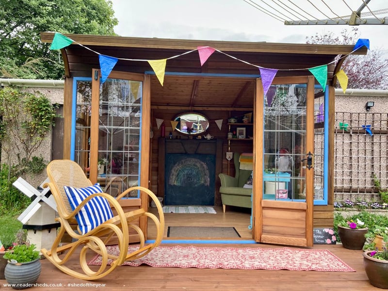 Name: Lisa Buckland
Shed: The Buckland Family Summerhouse 
From: Aberdeenshire