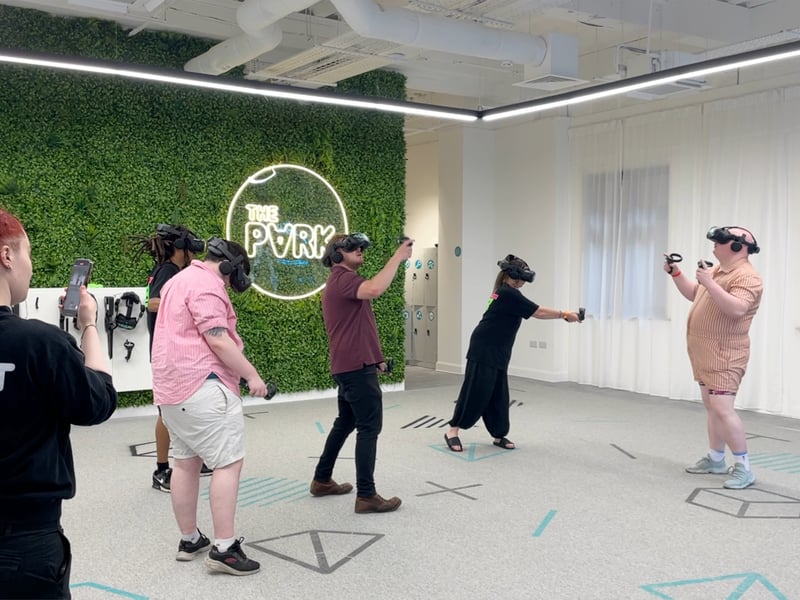 The Park Playground offers an exceptionally distinctive experience in Birmingham, one that genuinely resonates with its visitors. This Virtual Reality playground has several games perfect for children who are seven or 12 years and above. (Photo - LocalTV)