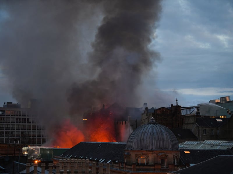 While the community were sympathetic during the first fire, many Glaswegians who lived or worked in Garnethill and Sauchiehall Street took to protesting over the lack of communication from the art school following the fires.