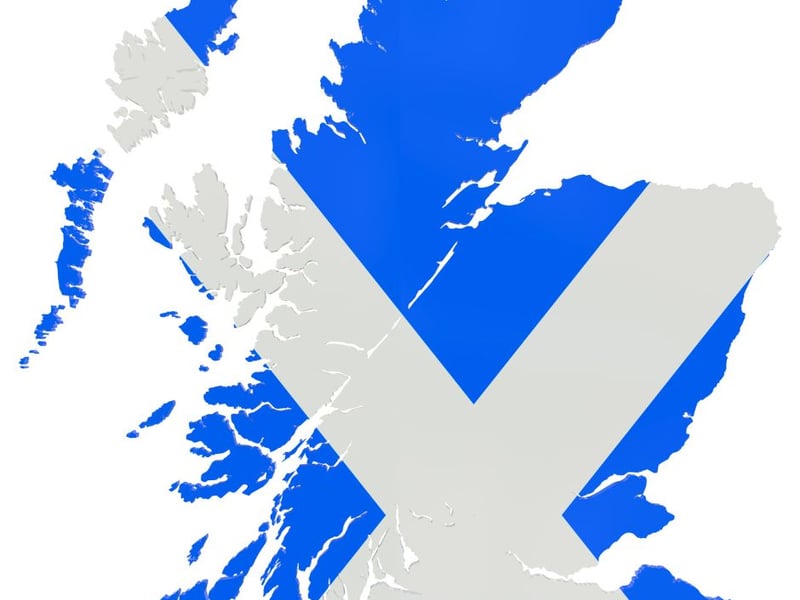 “The St Andrews Cross, the home of some of my ancestors, pride, bravery, strength, determination and courage against oppression... good whisky” said Anthony Marr.