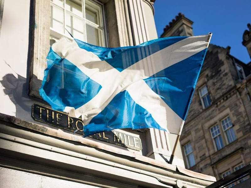 “I live in New Zealand and have the little Scottish flag stuck on the back window of my car. Love my country.....Scottish with pride!” said Anne Noble