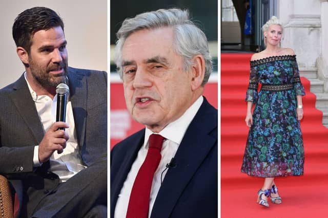 Some of the famous faces set to appear at this year's Edinburgh International Book Festival.