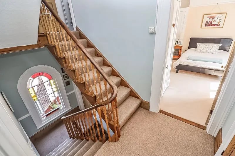 This property is split over four levels