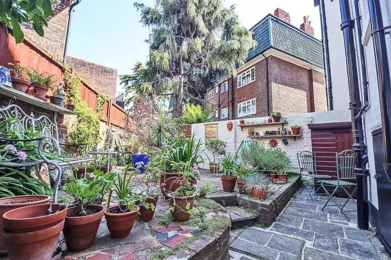 Garden area