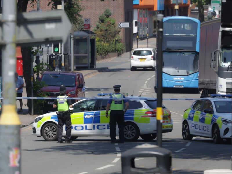 A woman and A boy were struck by a car on Kings Heath High Street on June 15. A 27-year-old man was arrested on suspicion of causing serious injury by dangerous driving and driving whilst unfit through drink/drugs. (Photo - LDRS) 