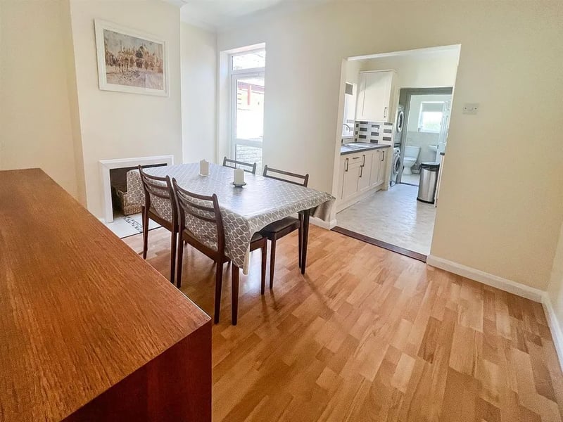 Another view of the dining room