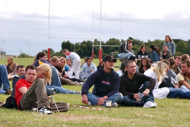 Glastonbraley - the Washington festival which had a great feel to it. Here's a small section of the crowds in 2005.
