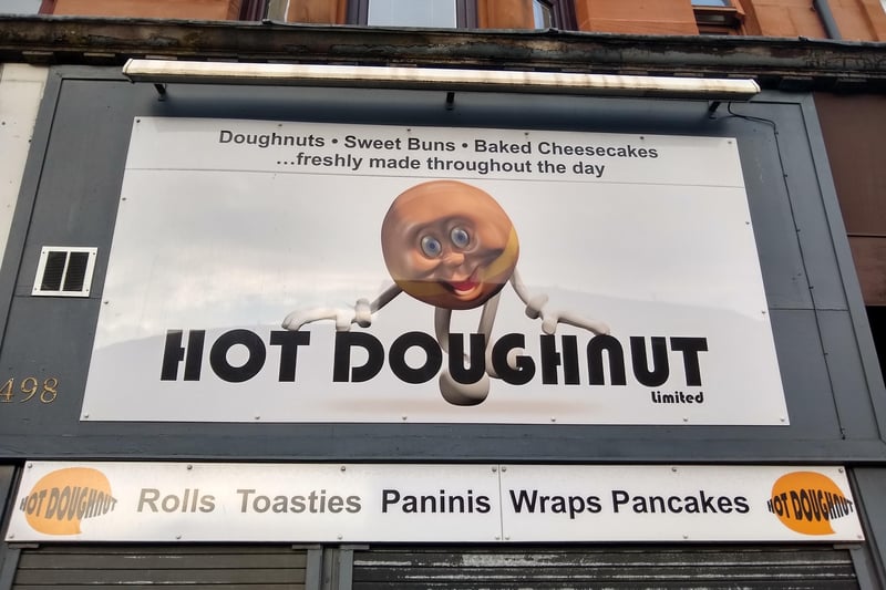 There’s something off about this little donut fella in Partick. We all know it. Forget your Christ of Saint John on the Cross - this is true Glaswegian art. Take a moment to truly take it in - what do you feel? Fear? Unease? Awe? A mixture of all three? It’s a good thing the donuts here are fantastic and the staff are so friendly - as the sign is enough to put the fear of god in you.