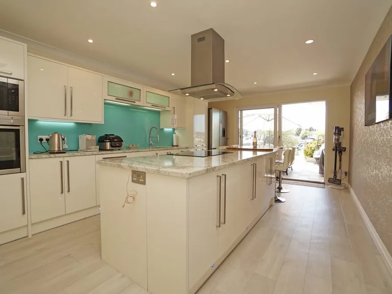 Modern fitted kitchen