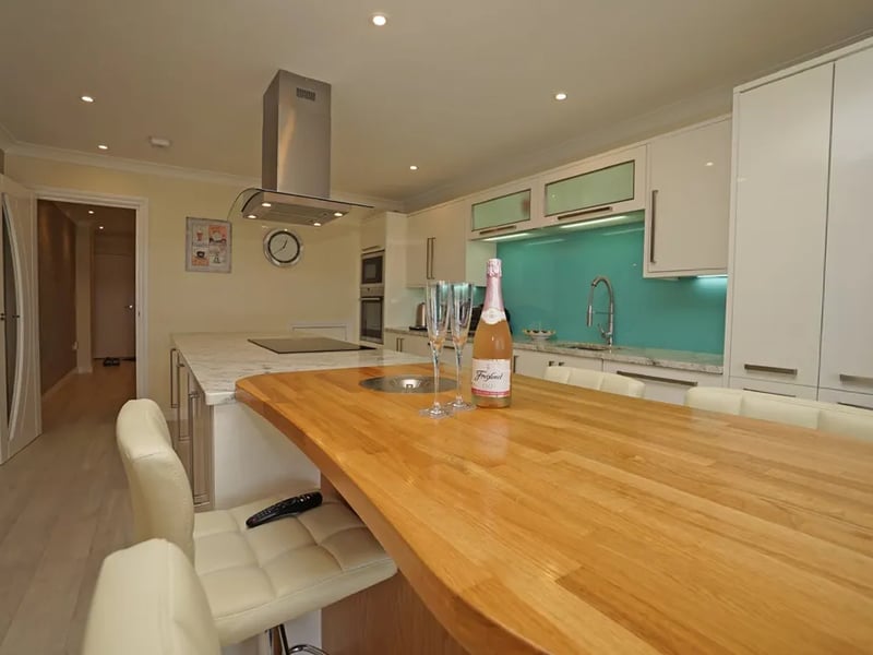 Another view of the kitchen