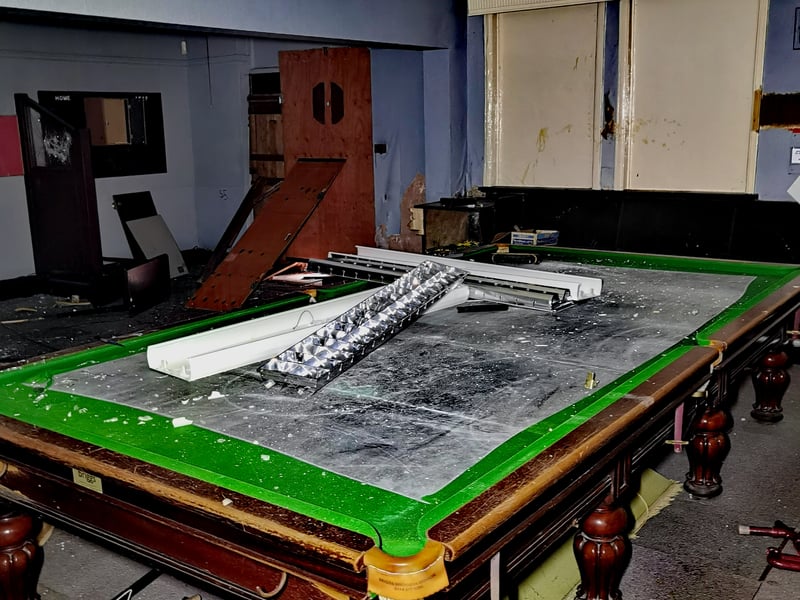 The pub was seen by millions of fans worldwide when Gaz, Dave, Gerald, Lomper, Guy and Horse got naked to the tune of You Can Leave Your Hat On.
Photo: KyleUrbex / SWNS