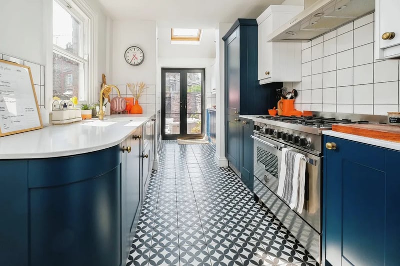 “The property boasts a well-appointed kitchen, designed to cater to your culinary needs. It features modern appliances, and ample storage space, perfect for enjoying casual meals or morning coffee.”