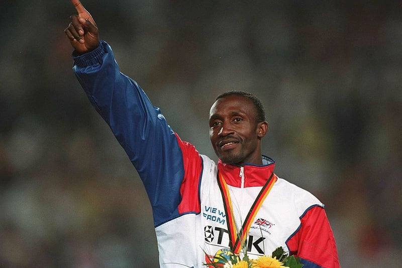 Christie was born in April 1960 in Saint Andrew, Jamaica, where he was brought up by his maternal grandmother. At the age of seven he joined his parents, who had emigrated to Acton, London, England, five years before. He is the only British man to have won gold medals in the 100 metres at all four major competitions open to British athletes: the Olympic Games, the World Championships, the European Championships and the Commonwealth Games.                       