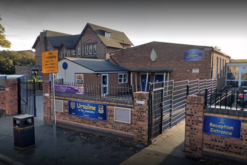 At Ursuline Catholic Primary School, a total of 351 days were lost to illness in 2021/22, an average of 18.5 per teacher. Sixteen teachers took sickness absence, representing 84.2% of the workforce.