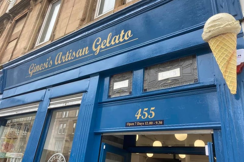If you have headed over to the Southside of the city to enjoy the sun in Queen’s Park, Ginesi’s Artisan Gelato is the perfect place to grab a delicious cone from. 455 Victoria Rd, Govanhill, Glasgow G42 8RW. 
